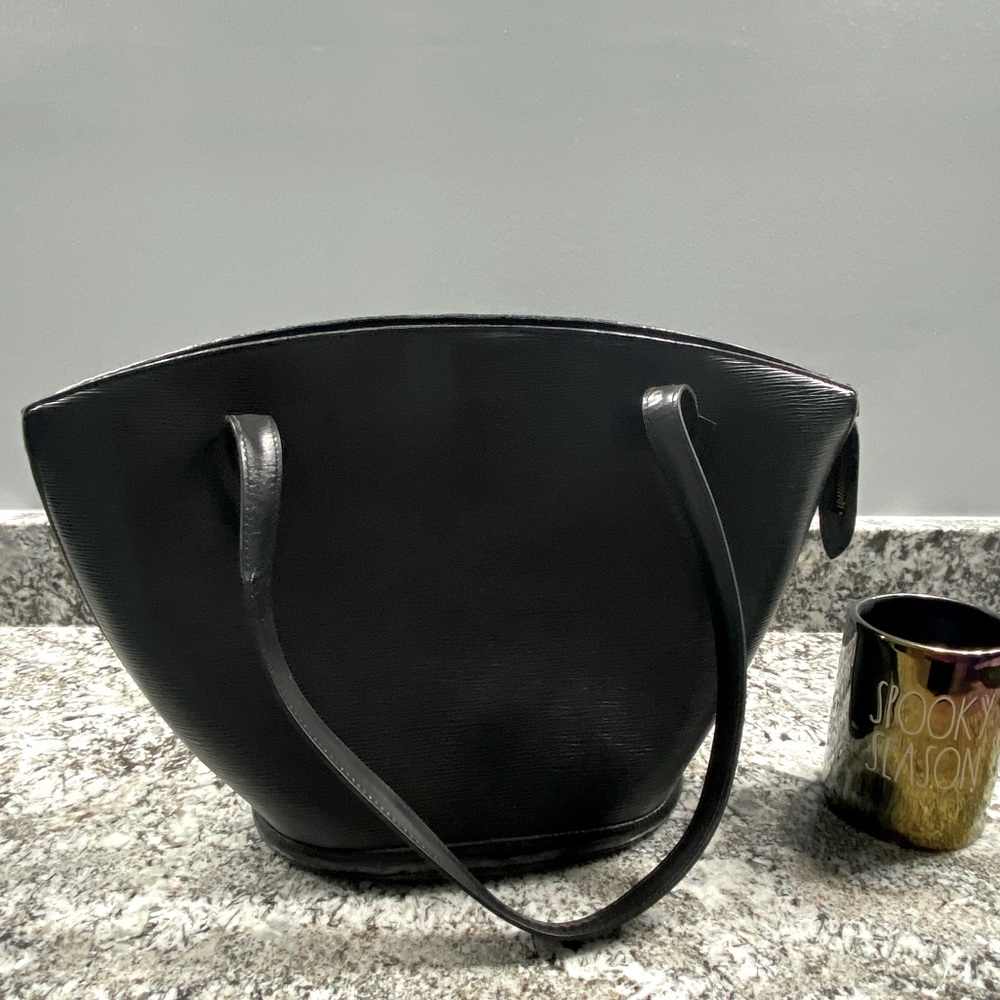LV Black Epi Purse Authentic